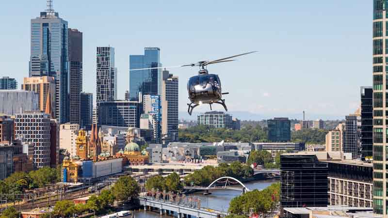 Arrive at your destination in style and take the hassle out of transfers with a 10 minute scenic helicopter flight.